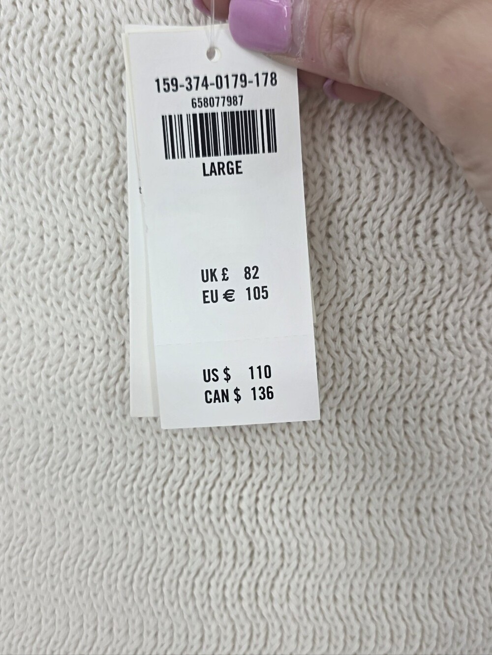 New Abercrombie And Fitch Crochet Dress Large - Picture 3 of 7
